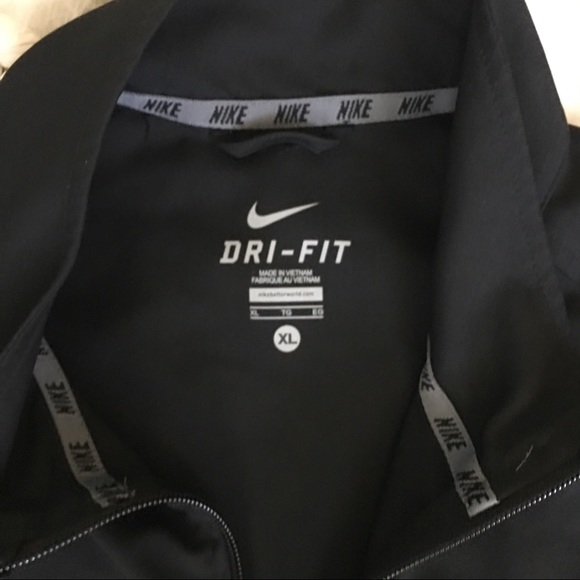 Nike men’s dri fit black jacket Gonzaga XL NWOT XL - Picture 5 of 8